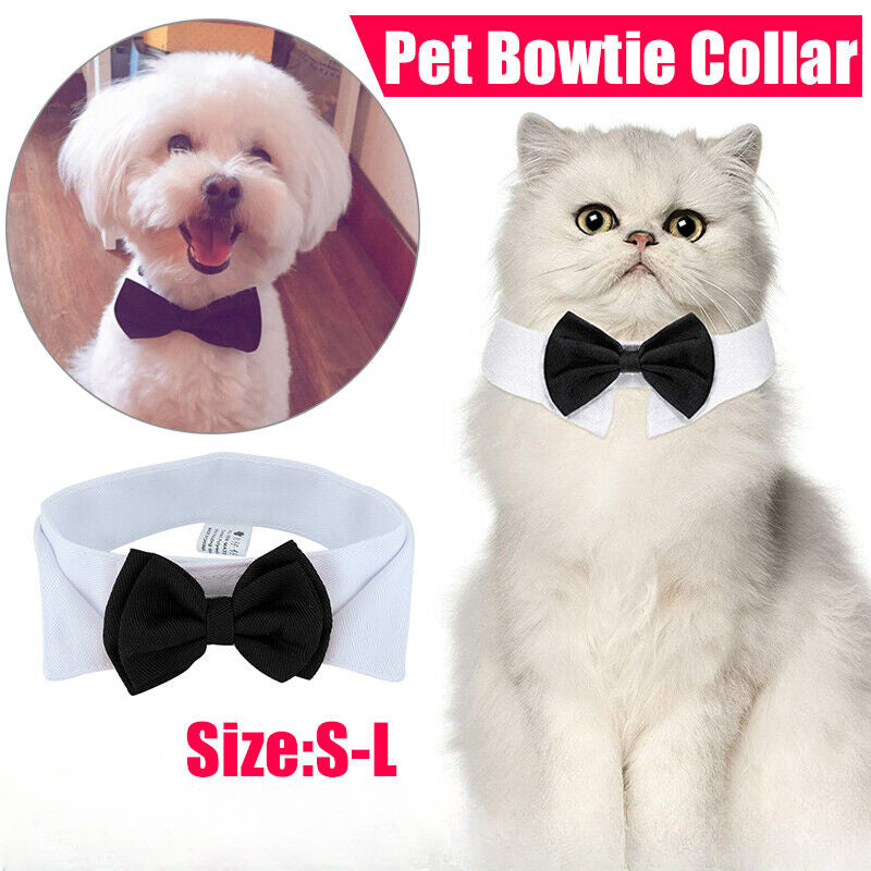 Pet Dog Cat Pet Bowtie Collar Necktie Neck tie Wedding Tuxedo Bow Tie Party