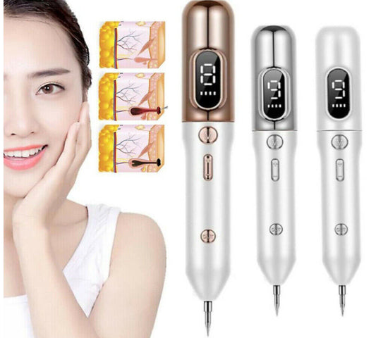 Laser Plasma Pen Freckle Remover Machine LCD Skin Mole Wart Dark Spot Removal