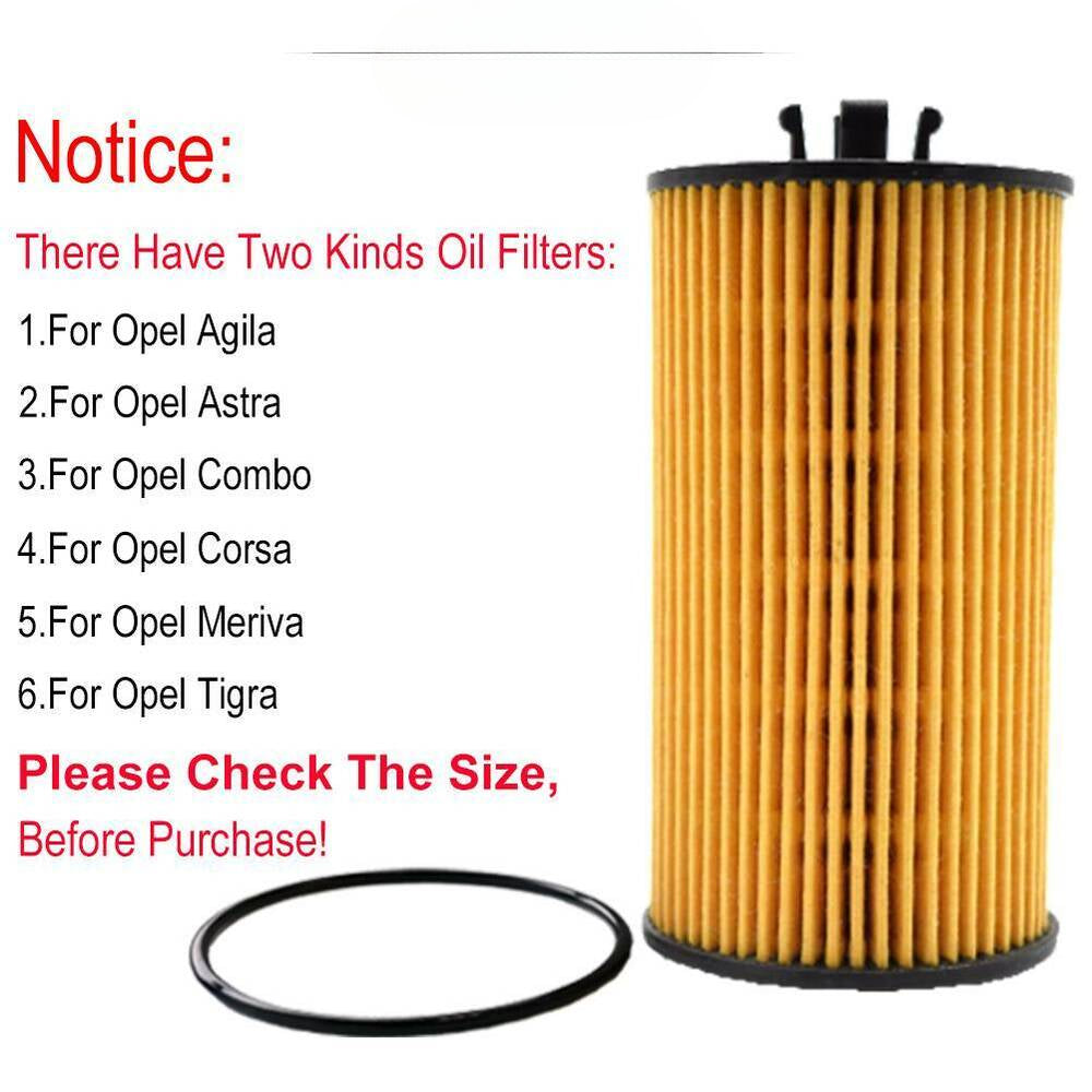 3pcs OilFilter For Chevrolet Cruze J300 Trax 1.8L 1796CC l4 Engine 93185674