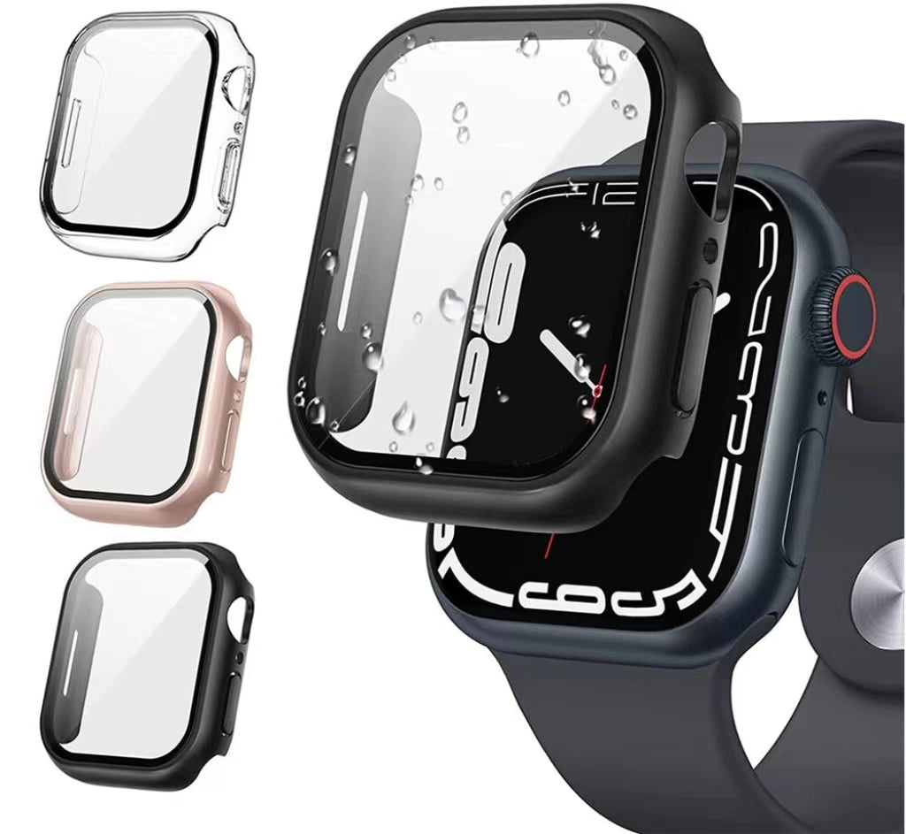 For Apple Watch iWatch SE 7 6 5 4 40/44/41/45mm Screen Protector Case Full Cover适用于 Apple Watch iWatch SE 7 6 5 4 40/44/41/45 毫米屏幕保护壳全盖