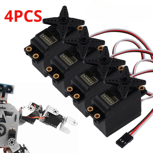 4X S3003 Servo Motor Standard RC Servo High Speed for Smart Car Robot Helicopter