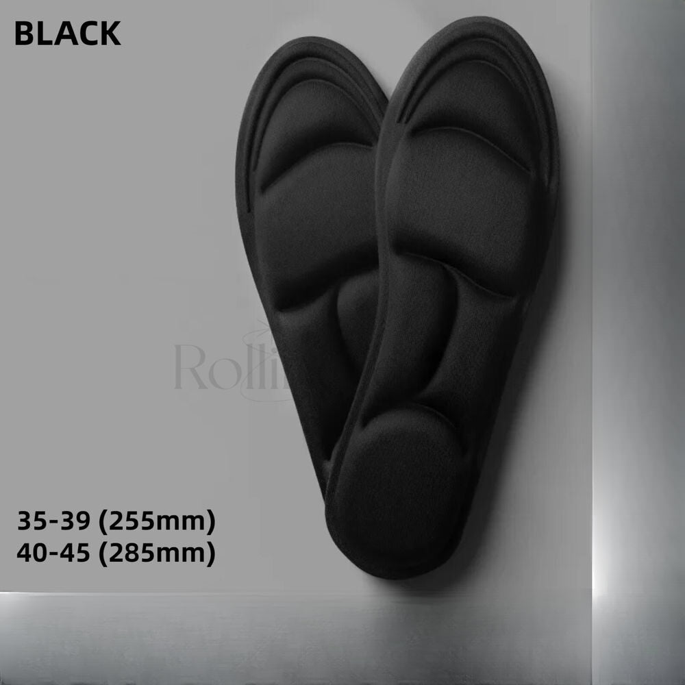 5D Memory Foam Insoles Inner Sole Insert Air Cushion Heel Foot Shoe Pads Unisex