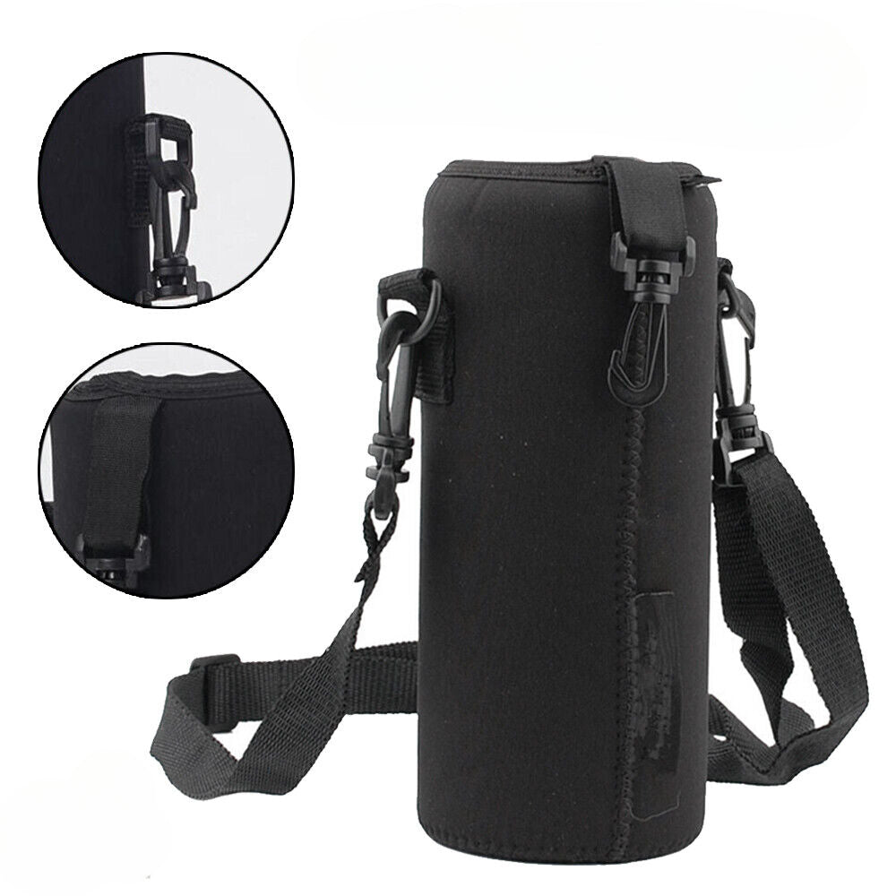 Water Bottle Travel Insulated Carrier Bag Holder Neoprene1000ML