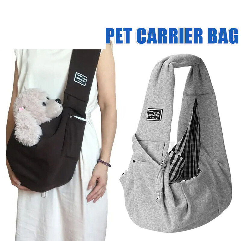 Pet Dog Cat Puppy Carry Bag Carrier Travel Outdoor Shoulder Pouch Sling Backpack