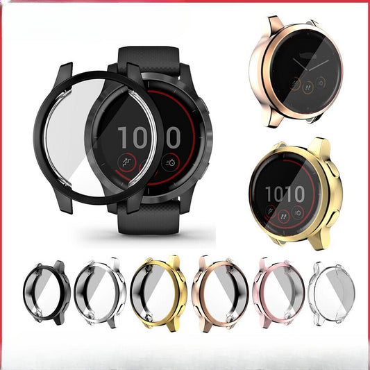 TPU Screen Protector Cover watch Case for Garmin vivoactive 4 / 4S Venu 2 /2S