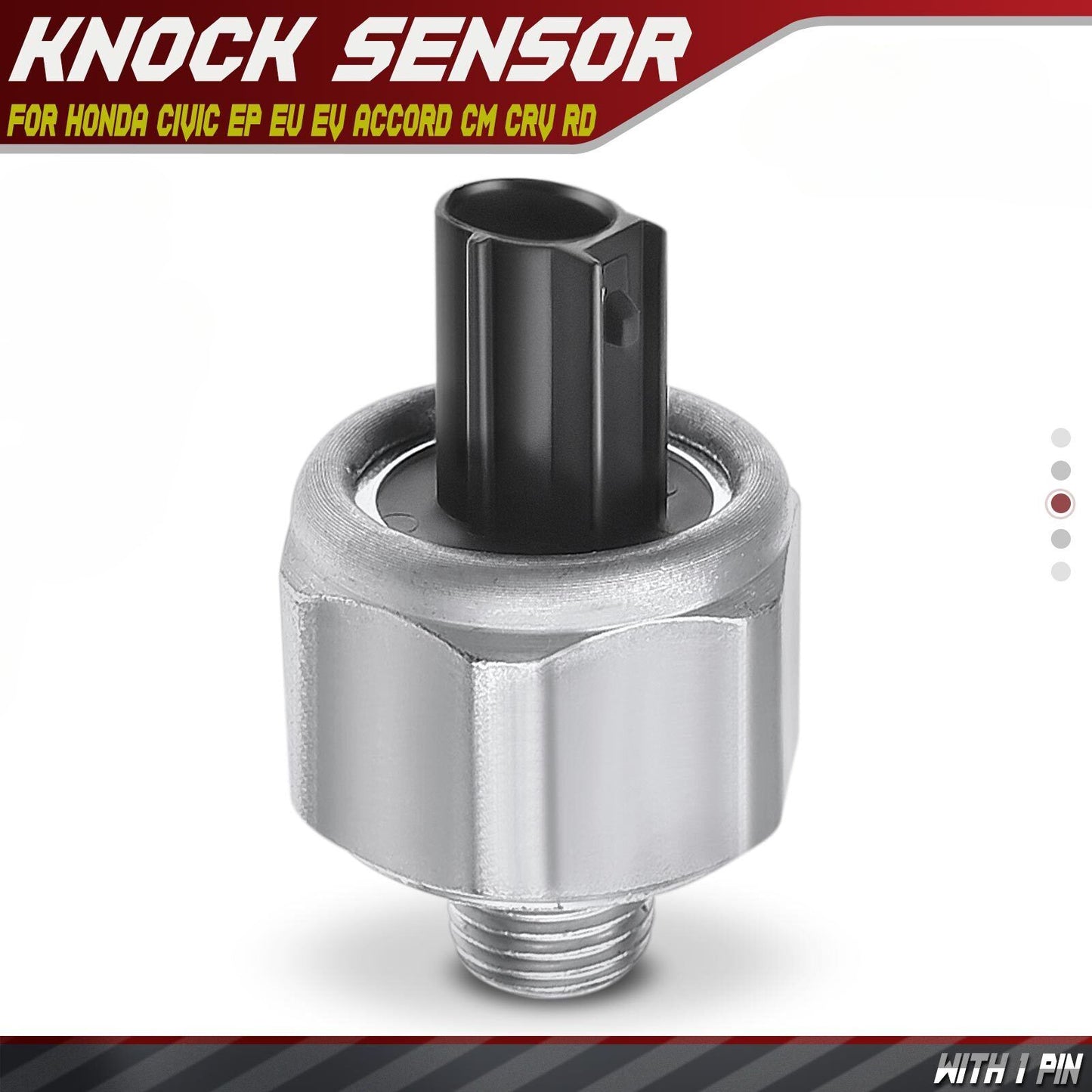 Knock Sensor for Honda Civic EP EU EV Accord CM CR-V CRV RD K24A K20A 2002-2008