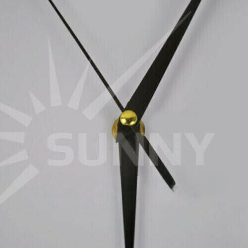 Wall Clock Square Quartz Silent Non-Ticking Battery Operated 12 Inch Home Decor