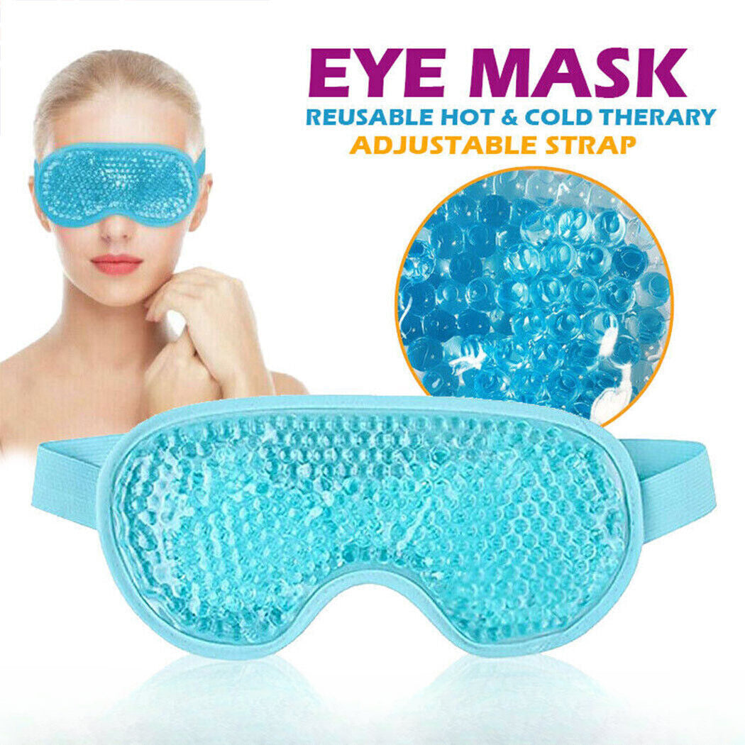 Reusable Eye Pad Patch Crystal Gel Beads Under Eye Mask Anti Wrinkle Dark Circle