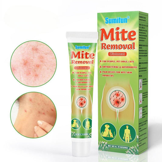 Mite Removal Ointments Anti Itching Scabies Kill Head Lice Treatment Care Cream