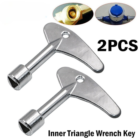 2x Triangle Socket Spanner Key Wrench Triangular Wrench Triangle Socket Wrench