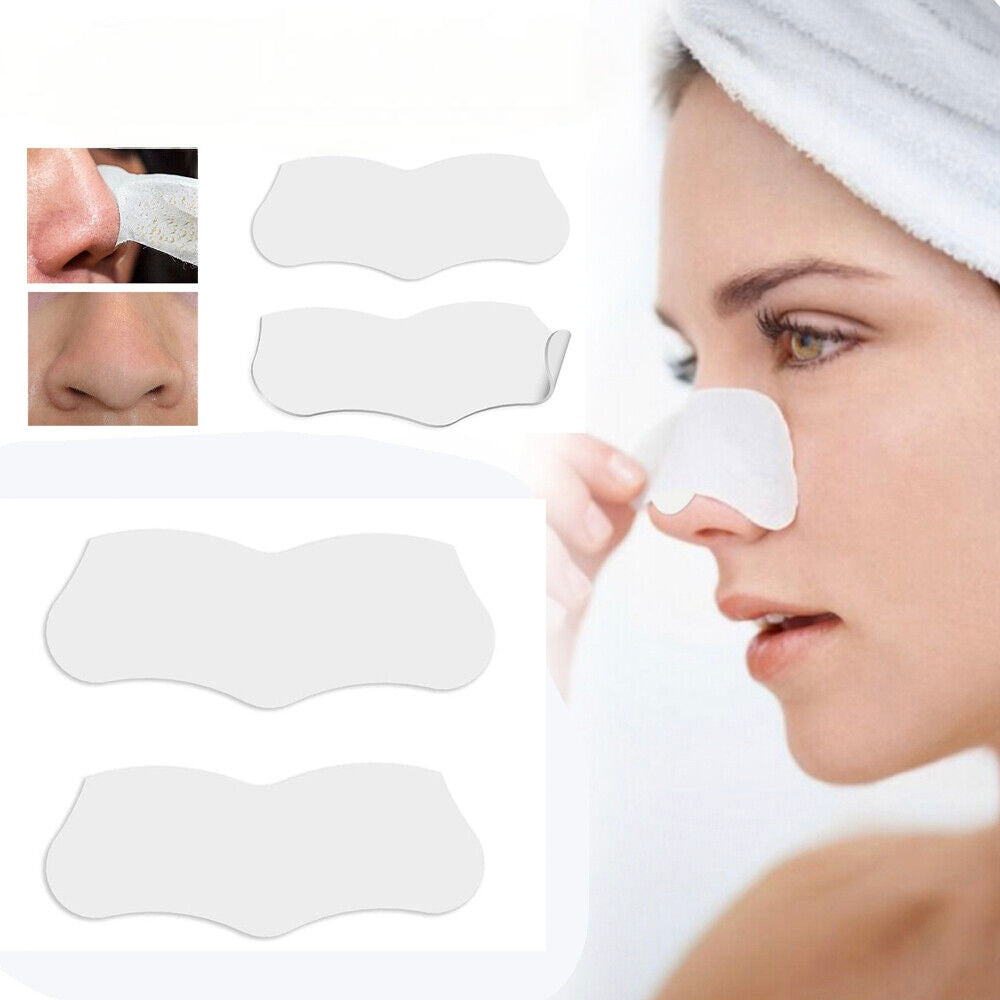 10pcs Blackhead Remover Nose Face Mask Strips Black Head Pore Acne Clean