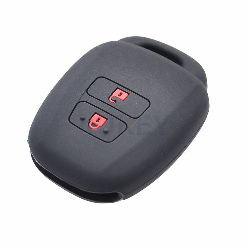 For Toyota Aqua Ractis/Vitz RAV4 Land Cruiser Silicone Remote Key Case Fob Cover