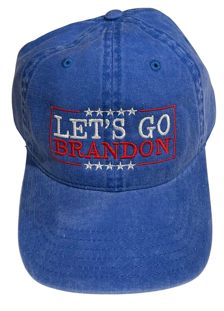 Let's Go Brandon 2137 Anti Biden Embroidered Adjustable Trump 2024 MAGA Cap Hat