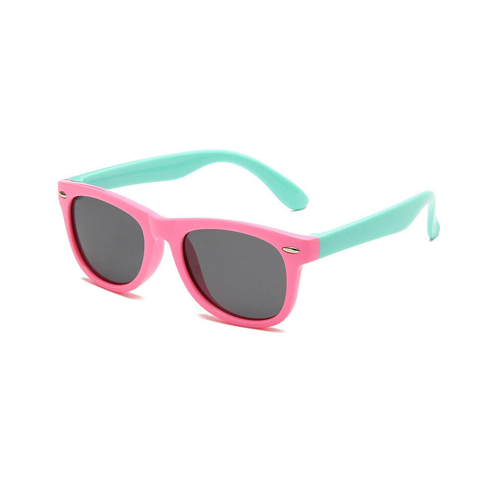 Kids Flexible UV Protection Sunglasses for Boy Girl Child UV400 Cute Sun Glasses