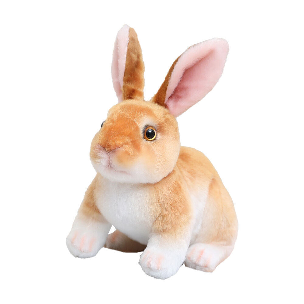 Realistic Rabbit Plush Toy Simulation Animal Doll Toys Kids Girls Birthday