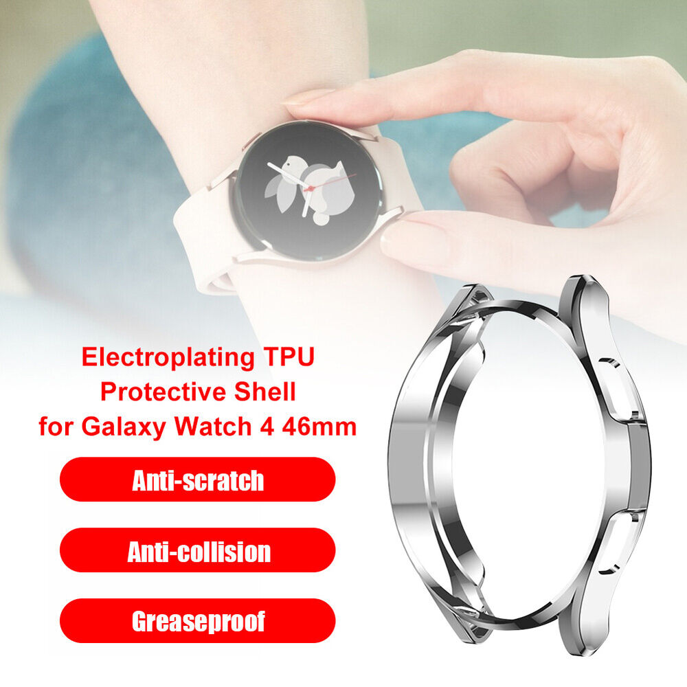 TPU Case Protective Cover for Samsung Galaxy Watch 4 Classic 46mm Watch Frame