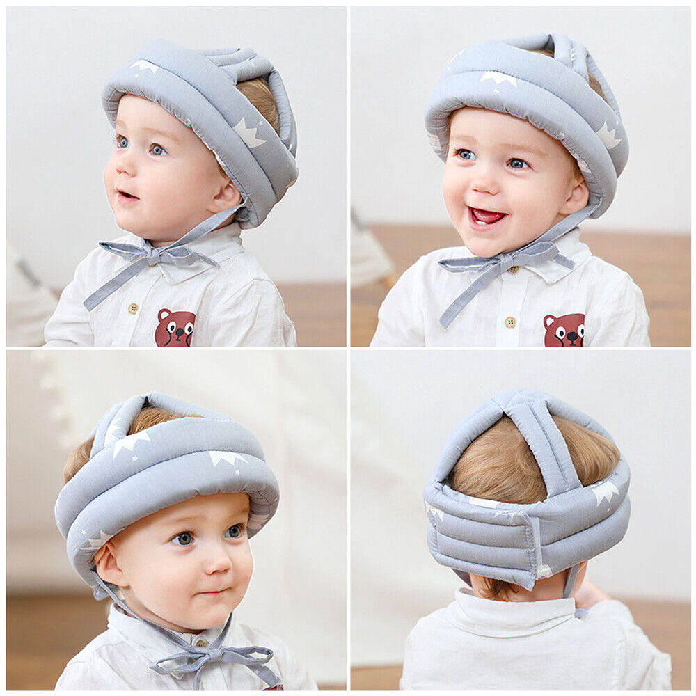 Infant Baby Safety Helmet Kids Head Protection Hat Harnesses Cap Toddler Walking