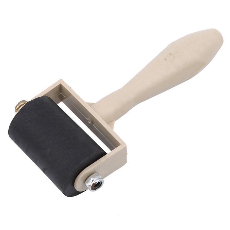 Hard Rubber Roller Printing Inks Lino Brayer Art Craft Tool Printing Roller T