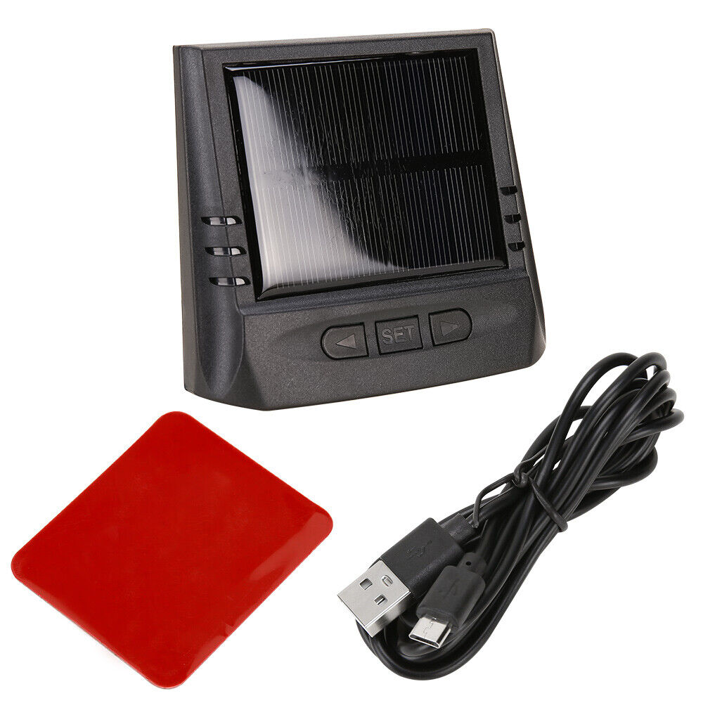 Wireless Car GPS Speedometer HUD Head-up Display Solar Panel Digital Universal