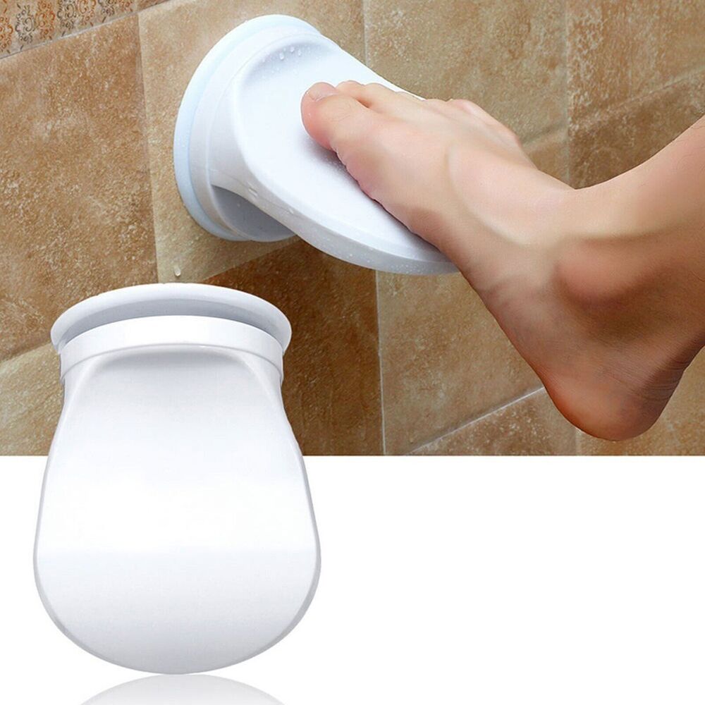 Shower Foot Rest Stand for Shaving Legs Suction Cup Bathroom Washing Feet Step