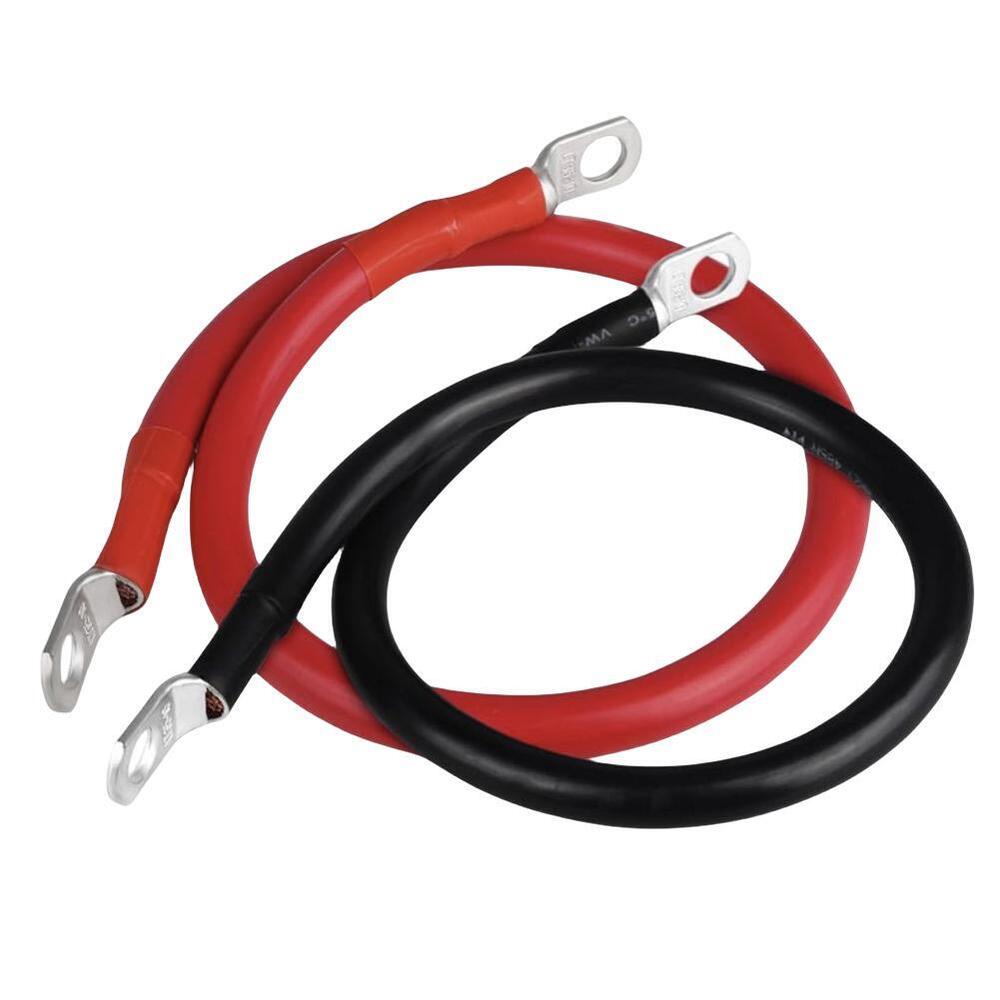 5AWG Battery Inverter Cable M8 M10 Copper Cord for Car Solar Inverter (10mm)