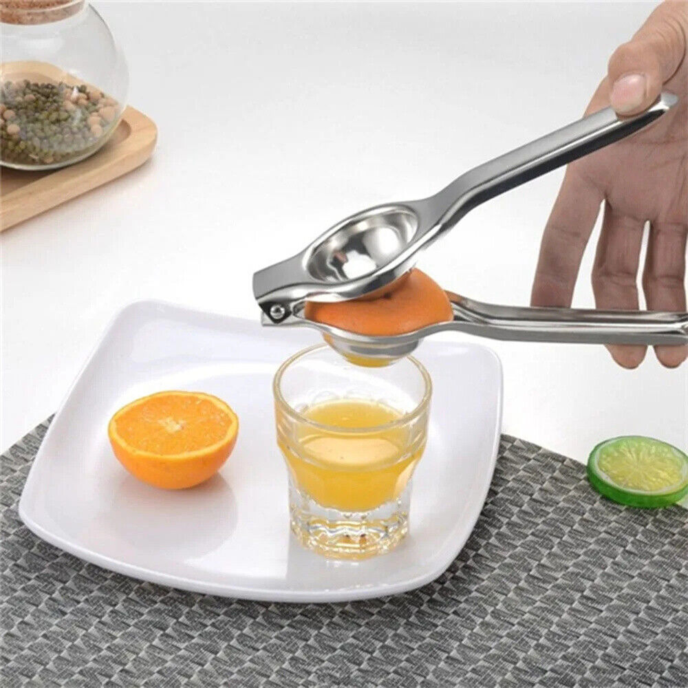 Lime Squeezer Juicer Manual Hand Press Tool Kitchen Stainless Steel Lemon Orange