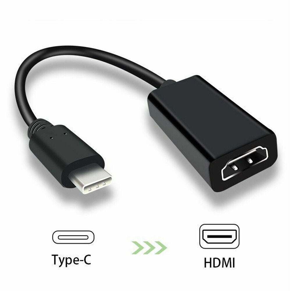 Type C USB-C to HDMI Adapter USB C 3.1 Cable 4K@30Hz For MacBook ChromeBook