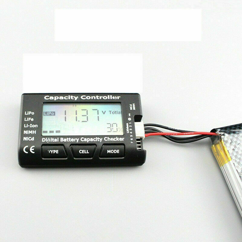 RC CellMeter-7 Digital Battery Capacity Voltage Checker Meter LiPo Li-lon NiMH