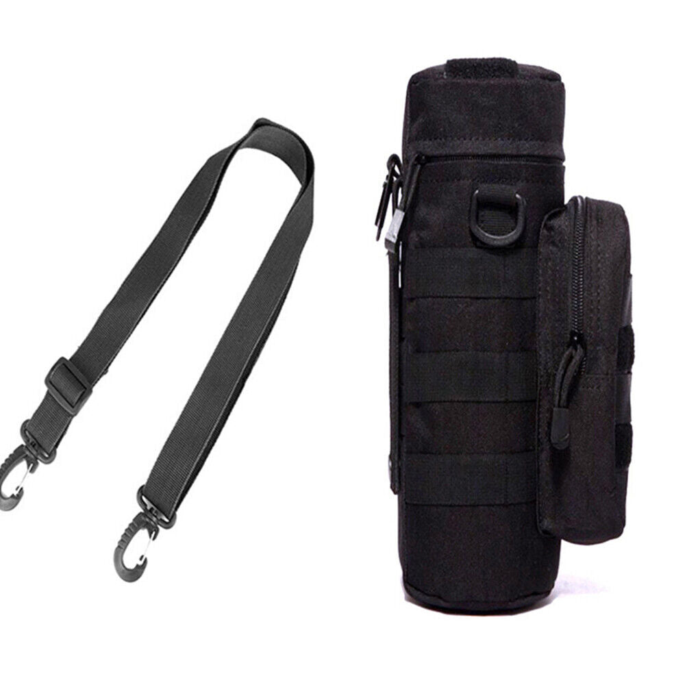 Kettle Bag Tactical Molle Water Bottle Holder Pouch Outdoor Adjustable KettleBag