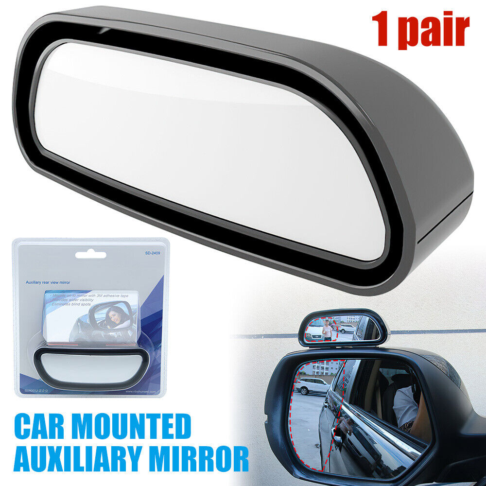 2x Adjustable Wide Angle Blind Spot Mirror for Driving Parking Safety Universal