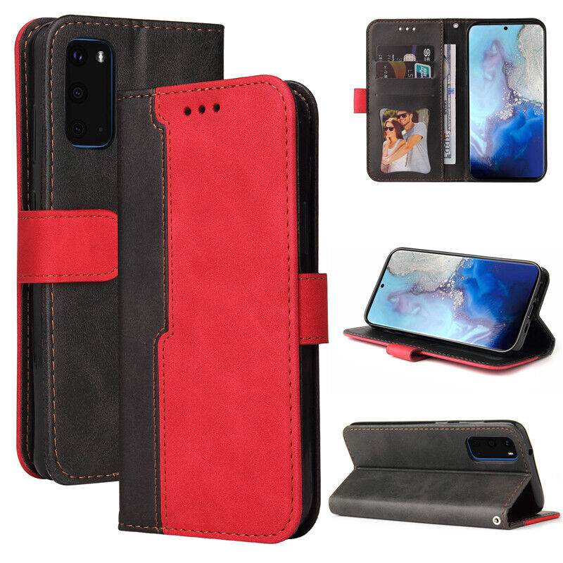 Matte Wallet Leather Flip Case For Vivo Y72 Y21S Y33S Y01 Y76 Y52 Y51 Y11S Y12S