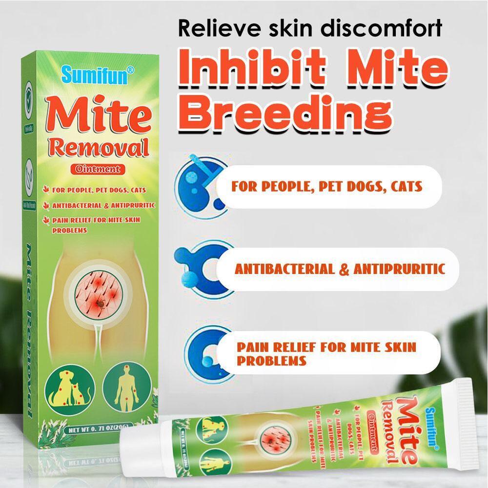 Mite Removal Ointments Anti Itching Scabies Kill Head Lice Treatment Care Cream