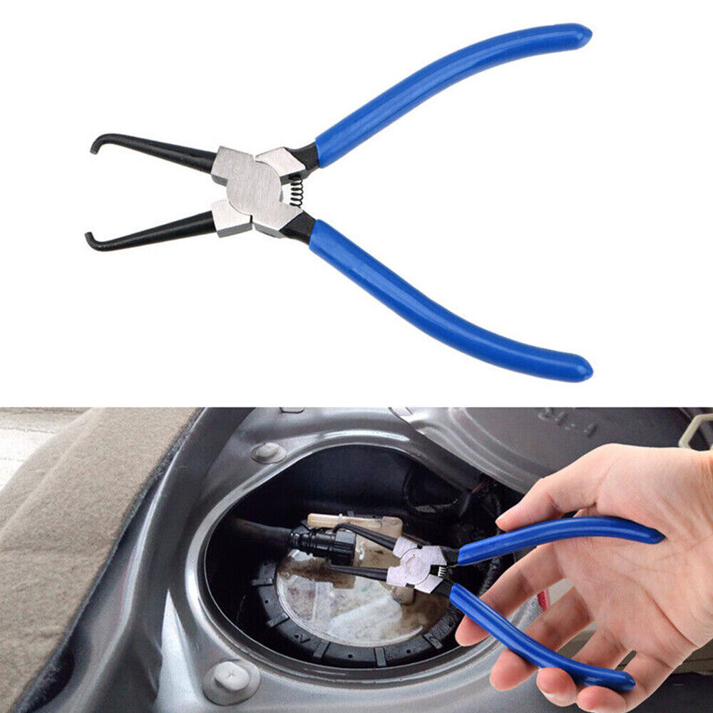 Petrol Clip Pipe Hose Release Disconnect Removal Plier Tool Set Fuel Filter Line