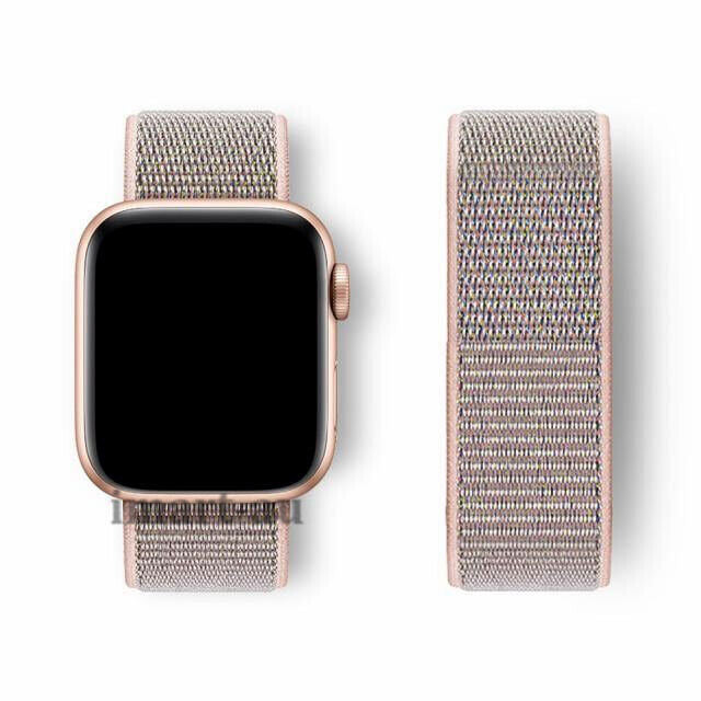 For Apple Watch Nylon Sports Band Strap Series 7 6 5 4 3 2 SE 38/40/41/42/44/45