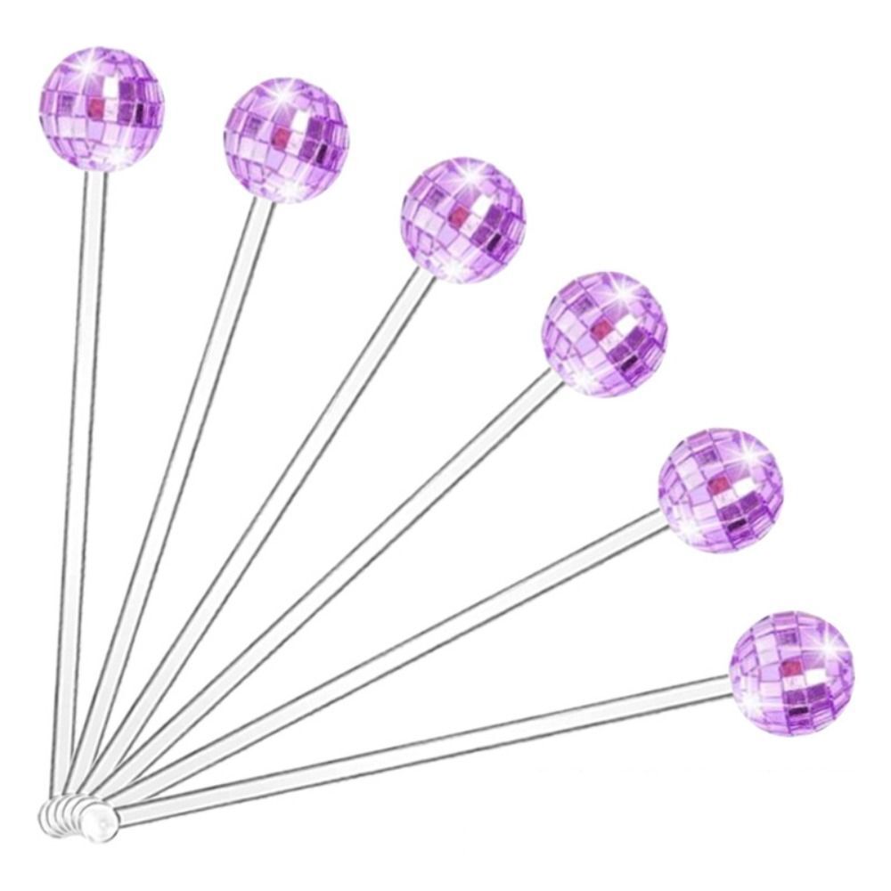 10Pcs Reusable Agitator Plastic Disco Ball New Home Decoration Cocktail