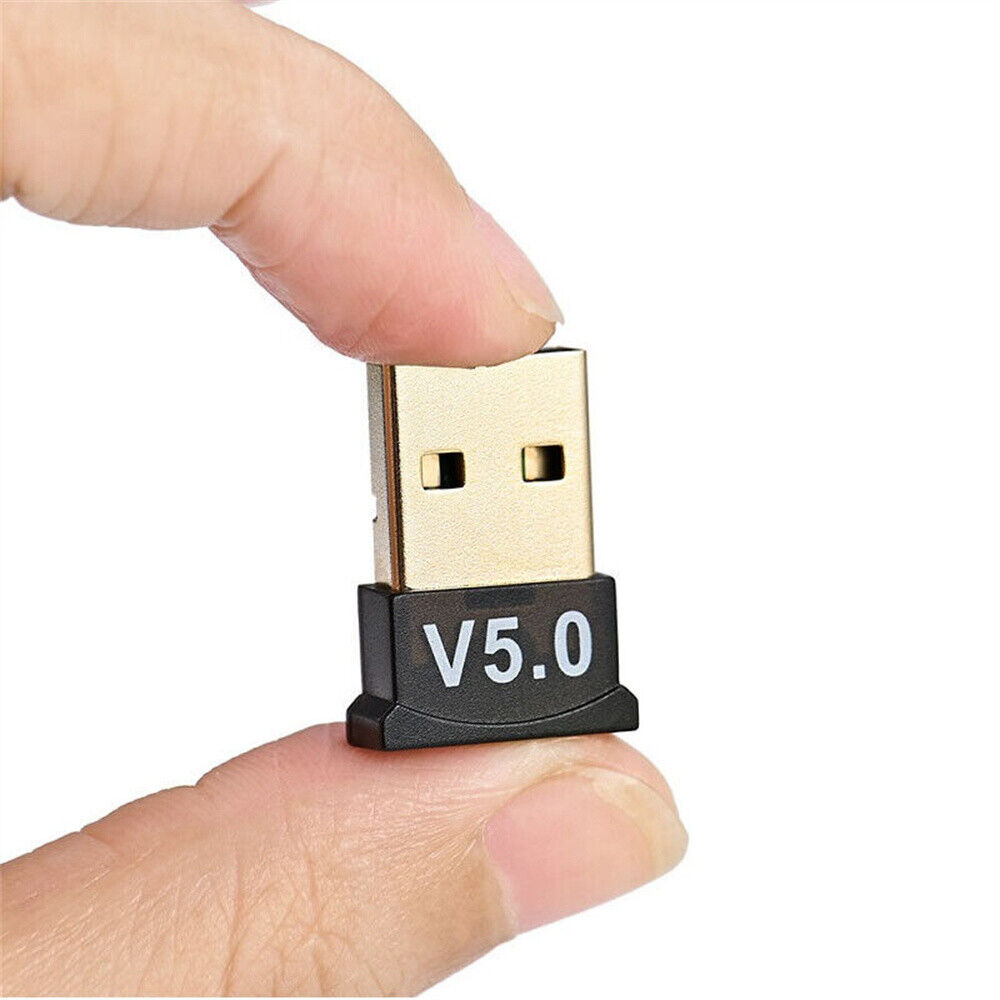 USB Mini Wireless Bluetooth V5.0 Dongle Adapter Receiver PC Win 7 8 10 XP VISTA