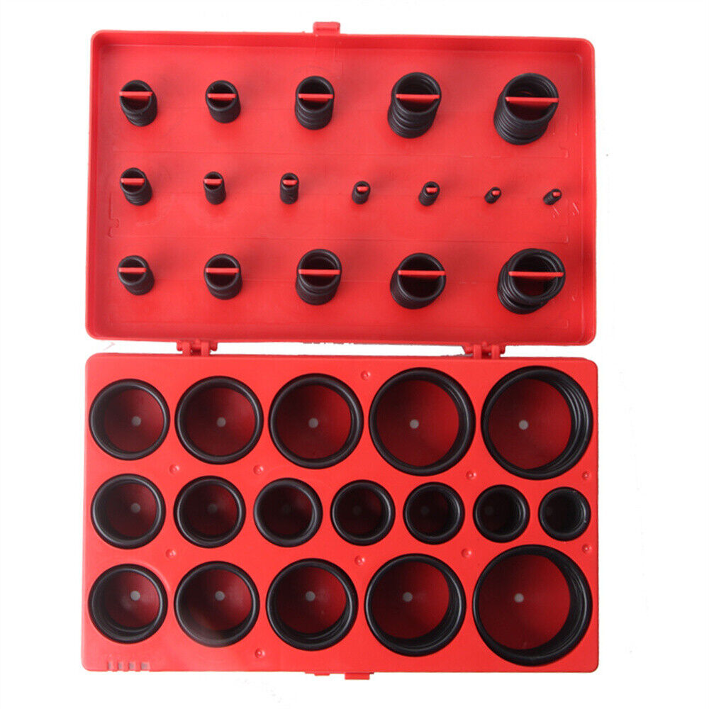 NEW 419 PCS Industrial 32 Sizes Rubber O Ring Assortment Kit Set Metric