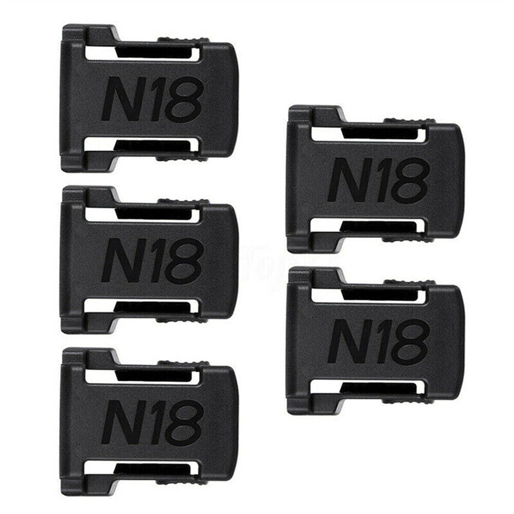 5x Battery Mounts Holder Screw Mount Bracket For Milwaukee 18V Battery Rack