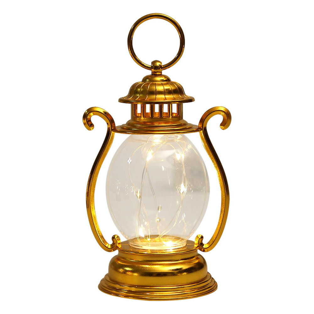 Led Lantern Retro Decorative Hanging Lantern Battery Operated Rustic Lantern