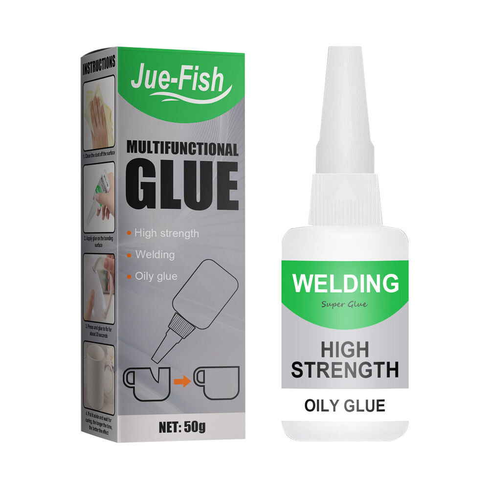 3PCS Welding High-Strength Oily Glue - Uniglue Universal Super Glue 30g/50g