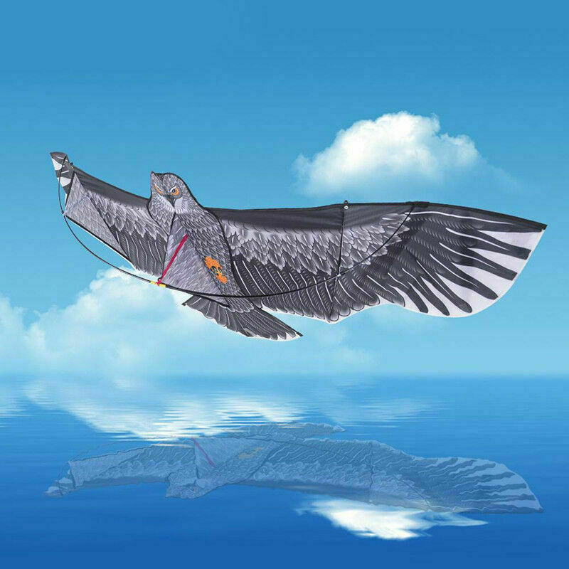 3D Flying Large Eagle Bird Kite Family Kids Outdoor Toy Sports Gift S5H2