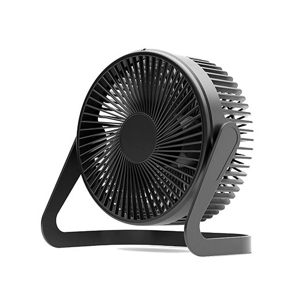 4inch Portable mini USB CoolingFan 360 degrees Small Desktop Desk Quiet Computer