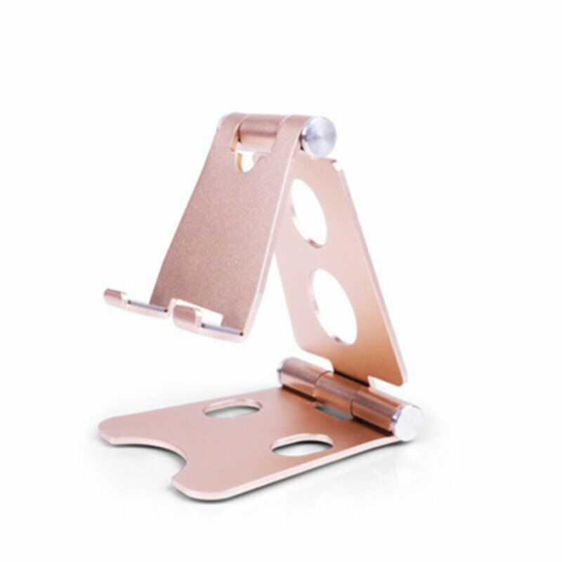 Universal Metal Desk FoldableTabletop Phone Tablet Stand Holder Adjustable Desk