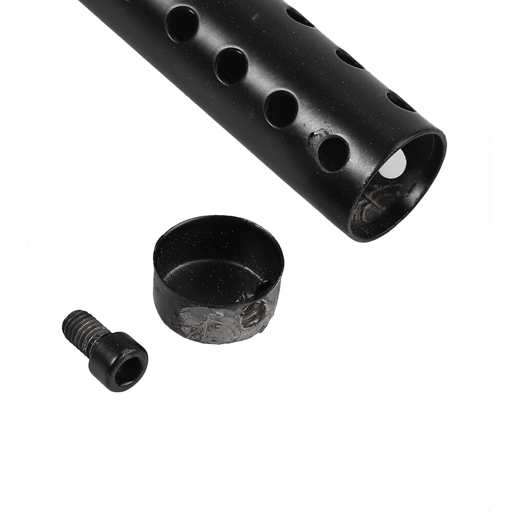 2X Motorcycle Exhaust Silencer 45mm MufflerInsert Baffle DB Killer Black