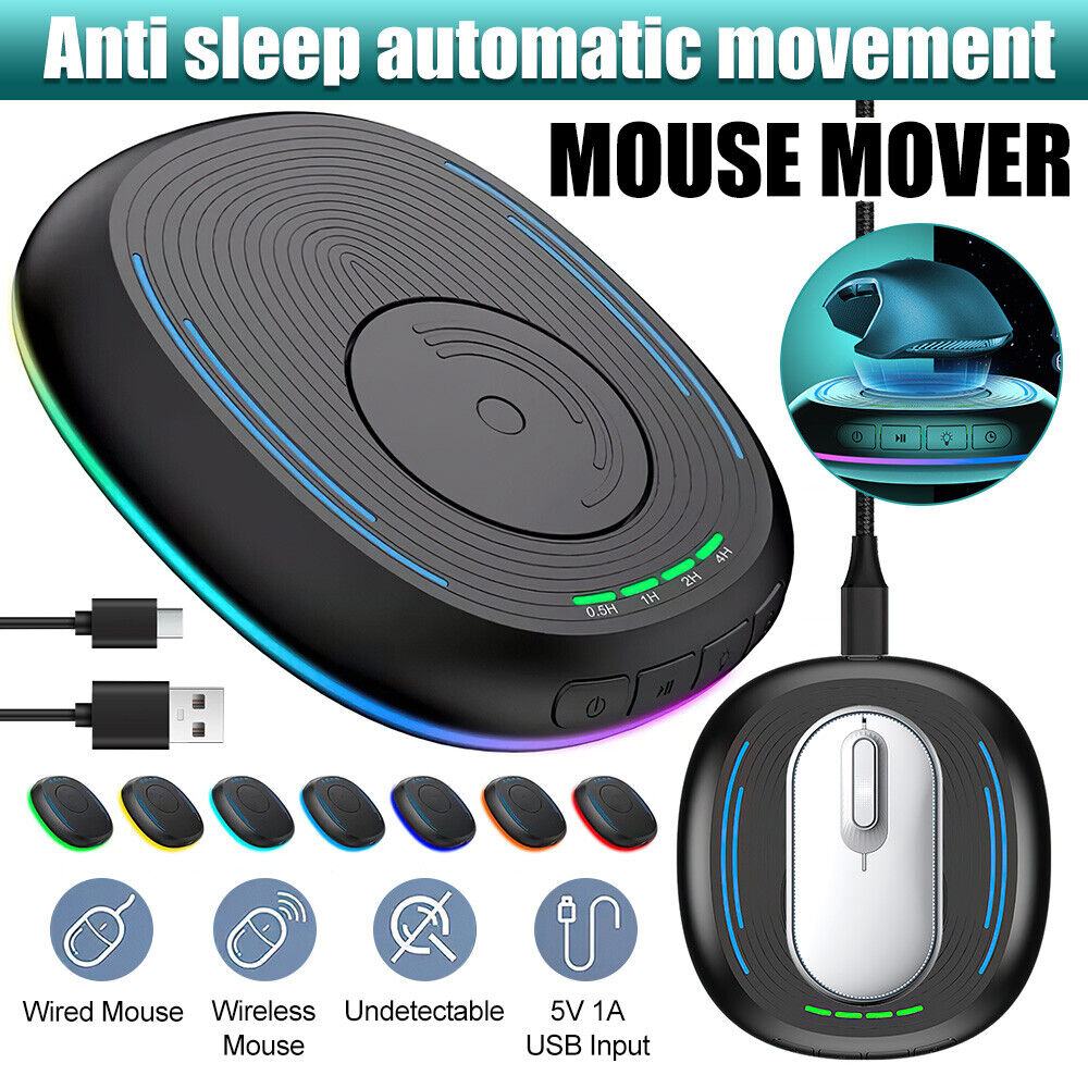 Not Detectable with Timer Mouse Mover Mechanically Mouse Mouse Jiggler Jiggler