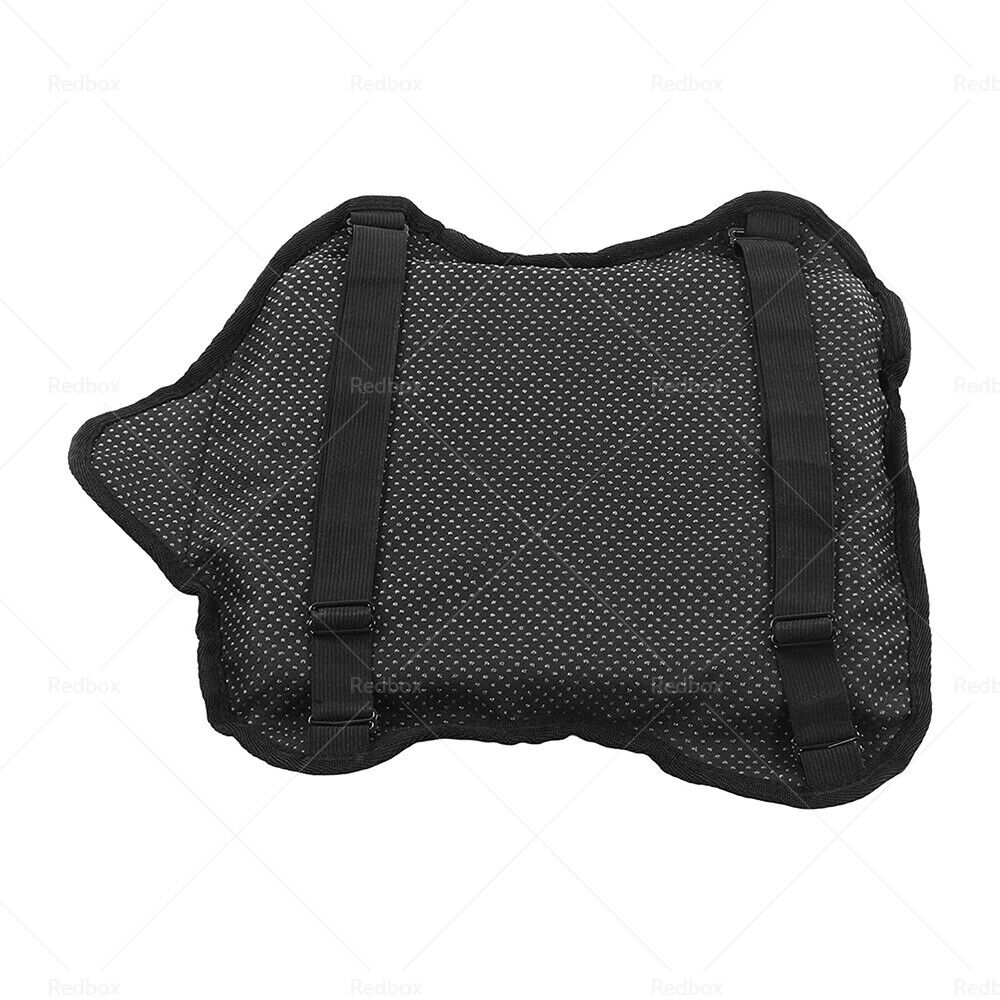 Motorcycle Comfort Gel Seat Cushion Universal Air Motorbike Pillow Pad Cover