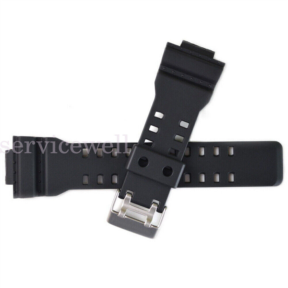 Rubber Resin Replacement Wrist band watch strap for Casio G-SHOCK G-8900 GA-110