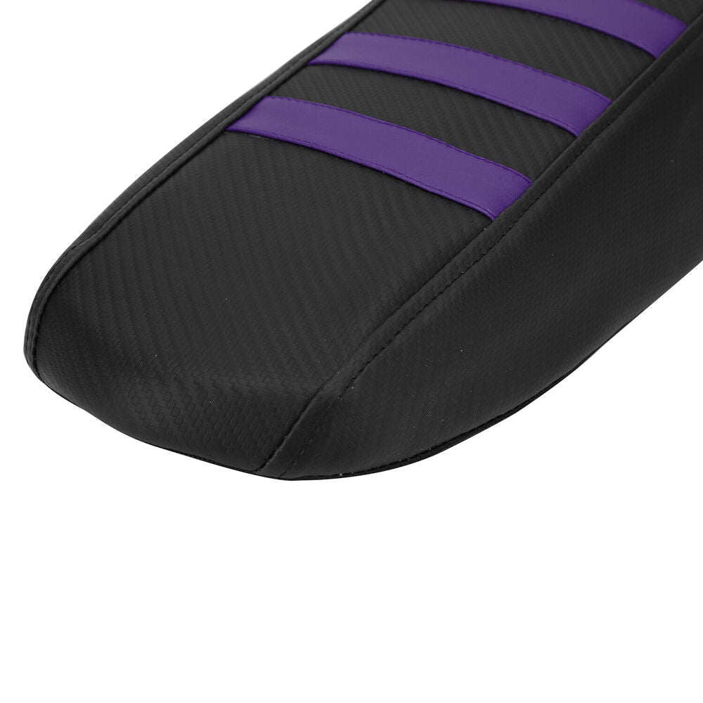 Motorcycle Seat Cover PVC For SUR-RON Light Bee S/X Gripper Dirt Bike Purple