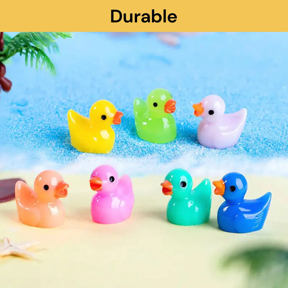 Tiny Ducks Realistic Mini Resin Ducks Mini Ducks Little Christmas Birthday Party