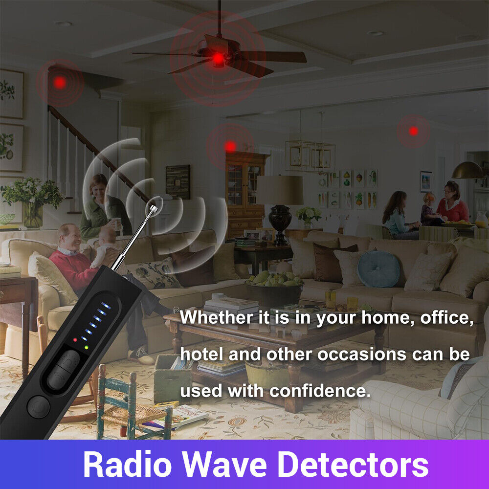 Hidden Camera Detector Bug Finder Anti Spy GPS Tracker Scanner